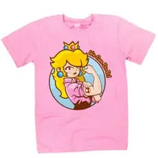 CAMISETA MARIO CAMISA SUPER MARIO E PRINCESA ALGODAO UNISSEX PREMIUM