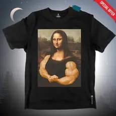 Camiseta Monalisa Maromba O Treino É Sagrado Algodao Unissex