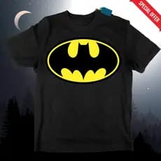 Camiseta Infantil Heróis DC – Batman, Superman e Flash, 100% Algodão