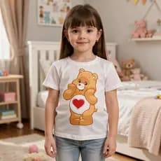 Camiseta Camisa Ursinhos Carinhosos Adulto e Juvenil | Algodão Confortável | Estampa Colorida