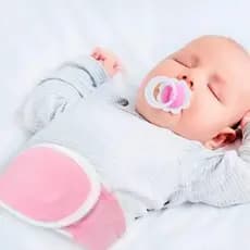 Cinta Térmica Anti-cólica Para Bebê - Malha Liso 1 Peça Cuidado com o Bebê