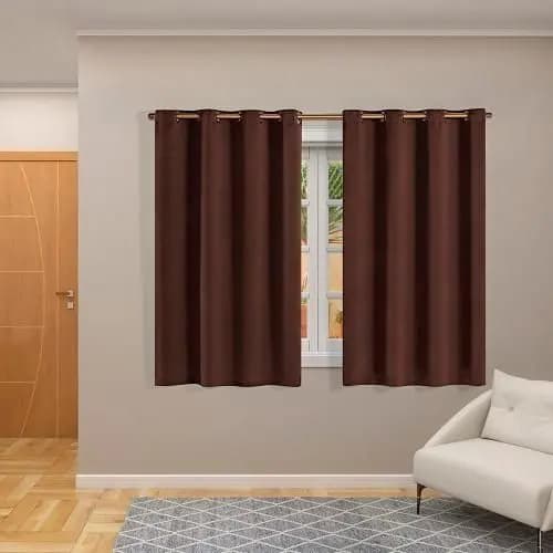 Cortina Blackout 100% Corta Luz  2.00m x 1,40m Tecido Blecaut Luxo mudar
