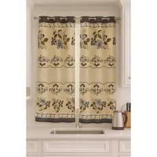 Cortina de Cozinha 2m x 1,40m altura Tecido Oxford Estampada