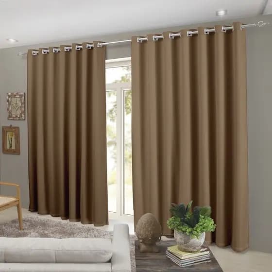 Cortina Blackout Premium 100% Corta Luz  2.00m x 1,40m Tecido Blackout mudar