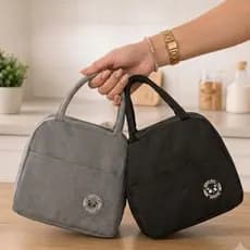 Bolsa Térmica Marmita Lancheira Térmica Portátil Impermeável Alça Reforçada Para Trabalho Escola Academia