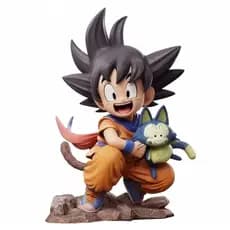 Goku Miniatura 10cm – Figurinha DBZ PVC Anime Barato Colecionável