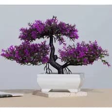 Planta Artificial com Vaso – Decoração Realista para Ambiente Interno, Mesa e Estante