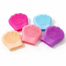 Kit 2 Esponjas Facial Silicone Macia Massageador  Skincare Limpador de Poros Esfoliante Limpador