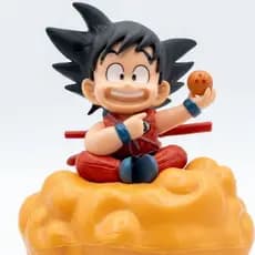 Figure Goku 12cm Criança Esfera do Dragão Nuvem Kinto-un Colecionável