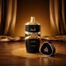 Perfume Masculino Arabe Asad Lattafa Eau de Parfum 100ml - Excelente Fixação Cheiroso Dia e Noite