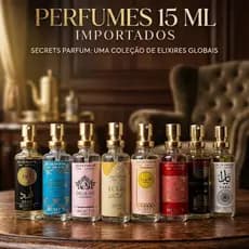 Perfumes Árabes Premium Secret’s 15ml Alta Fixação Longa Duração Luxo Importado Pronta Entrega