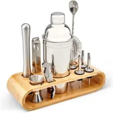 Kit Caipirinha Coqueteleira Profissional Bartender 12 Peç...