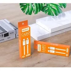 Cabo De Carga e Dados Turbo Hrebos 2m USB Lightning 3.0 Envio Imediato