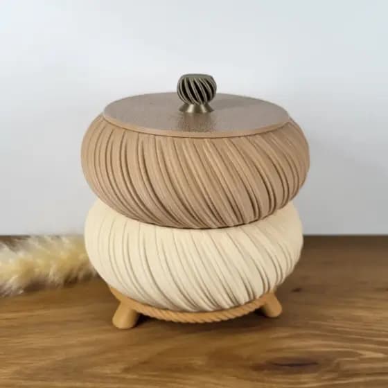Kit com 2 Porta-Joias Empilháveis