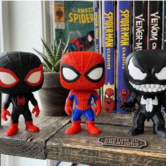 Boneco Action Figure Estilo Aranha