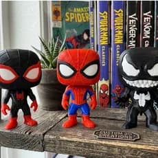 Boneco Action Figure Estilo Aranha