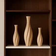 Conjunto com 3 Vasos Decorativos Modernos