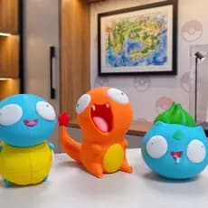 Miniatura Colecionável Pokémon Meme Derp Funny