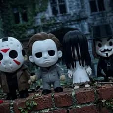 Action Figure Horror Chibi Colecionável  - Boneco Terror Decoração Geek