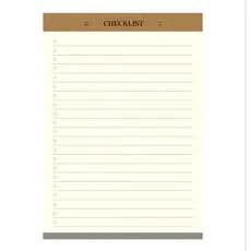 Bloco de Anotações 148X210mm Vertical 80fls Kraft Gold - Jandaia