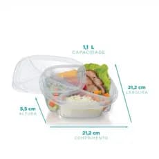 POTE MONTEREY 3 DIVISÕES 1,1 LITROS NITRON