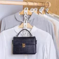 Kit 3/6/9 Ganchos Parede Suporte Organizar Roupas