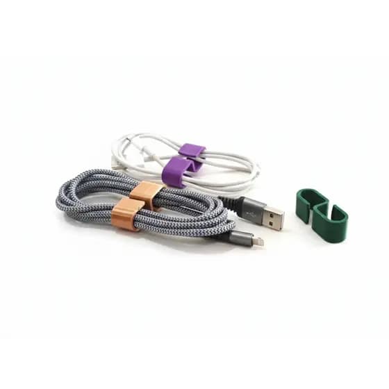 Kit Organizador de Cabos Premium Multiuso Anti Nó para Gaveta Mochila e Mesa para USB e carregadores