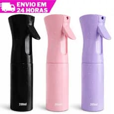 Borrifador Pulverizador Frasco Spray para Névoa Jato Continuo Barbeiro 200ml