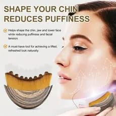 Escova Facial De Contorno Linfático Ergonomicamente Projetada Para Caber No Massageador De Drenagem De Escultura A Pele