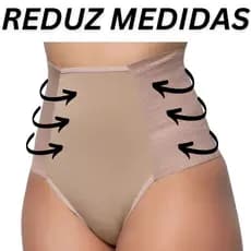 Cinta Calcinha Modeladora Redutora De Medidas Alta Compressão Pós Parto - Manu N/A