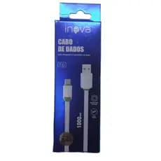 Cabo De Dados e Carregamento 3.4A - TIPO-C - 1 metro - Cabo USB -