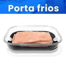 1 Porta Frios Transparente Resistente para Geladeira - Porta Frios Empilháveis