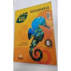 Livro Eco geografia 6 ano editora Positivo