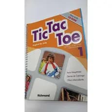 LIVRO DE INGLÊS TIC TAC TOE VOLUME 1 EDITORA RICHMOND
