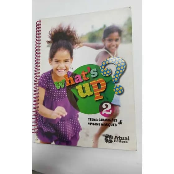 LIVRO INGLÊS WHATS UP VOLUME 2 EDITORA ATUAL