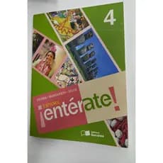 Livro Espanhol Enterate vol 4 Editora Saraiva