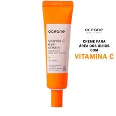 Océane Vitamina C Creme para Área dos Olhos 25g Suaviza Aparência de Linhas de Expressão e Olheiras