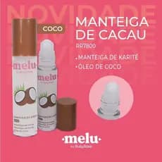 Melu By Ruby Rose Coco Manteiga De Cacau Líquida Para Lábios Brilho Labial