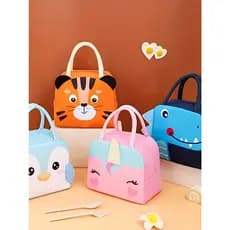 Bolsa Térmica Armazenamento Multiuso De Poliester Estampado