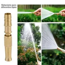 Bico De Mangueira Alta Pressão Limpeza Lavagem Irrigação De Jardim Spray Limpa Carro