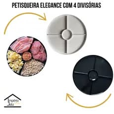 PETISQUEIRA COM 4 DIVISÕES