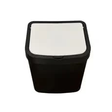 Lixeira Compacta 4L Tampa Click Cozinha Pia Banheiro moderna