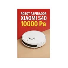 Robô Aspirador Xiaomi S40 10.000 PA Mapeamento Inteligente Sucção Potente Bivolt