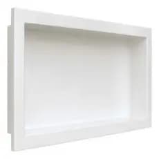 Nicho Para Banheiro Parede Embutir 30x60 Branco Gerplast