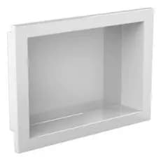 Nicho de Banheiro para Embutir 30x40 Branco Gerplast
