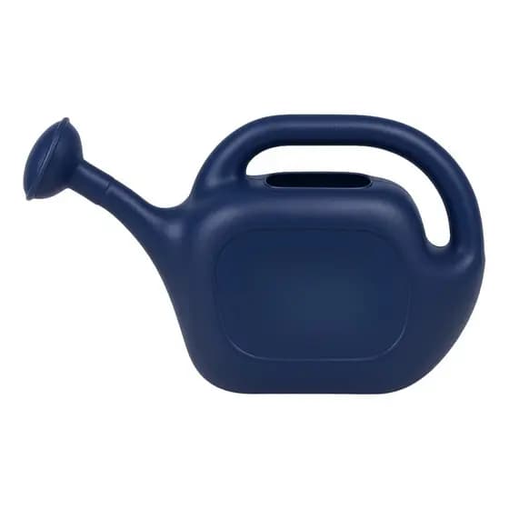 Regador Metasul 10 Litros Azul com Bico Removível para Jardim Plantas Horta Quintal