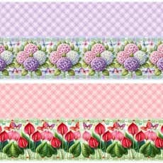 Tecido Barrado Estampa Digital - Várias Estampas