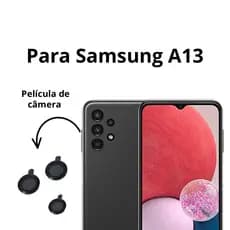Película Câmera Traseira Samsung Galaxy A13 em Vidro 3D Anti-Impacto Protetora METÁLICA