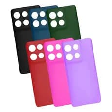 Capa Colorida para Celular Motorola Moto G47 Silicone Proteção Anti-Queda