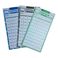 3x Cartela Papel Cartão De 50 Nomes Para Abrir Hora